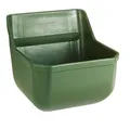 Kerbl Kraftfuttertrog grün 9l mit Ablaufstopfen 33 x 28 x 33,5 cm 32460