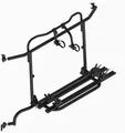 EuroCarry Fahrradträger für Fiat Ducato ab Bj. 07/2006, Scharnierbefestigung, schwarz für 2 Fahrräder