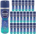 NIVEA MEN Fresh Ocean Deodorant ohne Aluminium 48h Deo Spray 24x 150ml Vorrat
