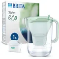 Brita - Filterkaraffe Style Eco 2,4l Kunststoff 60 % Biobasiert Hellgrün