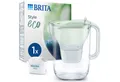 BRITA Wasserfilter Kanne Style eco hellgrün inkl. 1 MAXTRA PRO Pure Performance Kartusche, Nachhaltige Kanne passt in den Kühlschrank & filtert Verunreinigungen