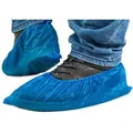Arnomed Überschuhe Cover 5 g, CPE, Einweg, wasserabweisend, blau, 100 Stück