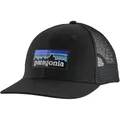 Patagonia P-6 Logo Trucker Cap (Größe ONE SIZE, schwarz)