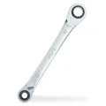 Wiha 45421 Doppel-Ratschenringschlüssel 10 - 19 mm (10 mm, 13 mm, 17 mm, 19 mm) (45421)