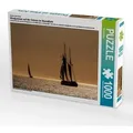 Ein Motiv aus dem Kalender Windjammer auf der Ostsee im Abendlicht (Puzzle)