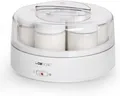 Clatronic JM 3344 Joghurtbereiter 7 Gläser 1,1 L 15W – Energiesparend, Glas