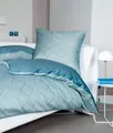 Janine Bettwäsche J. D., Mako-Satin, 2 teilig, Bettwäsche aus Baumwolle, mit Rauten-Design