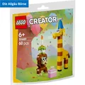 Lego Creator 30689 Geburtstagspartytiere Giraffe Affe  Neu OVP