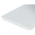 9009 Weiße Polystyrolplatte, 150x300x0,13 mm, 3 Stück, Weiss/Opulenter Garten