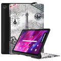 Lobwerk Hülle für Lenovo Yoga Tab 11 YT-J706F 2021 11 Zoll Smart Cover Etui mit Standfunktion und Auto Sleep/Wake Funktion