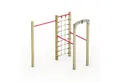 Wickey Sprossenwand FIT Base 520 - Calisthenics-Station & Spielgerät für Garten, (Kraftstation, Fitnessstation, Sportgeräte für zuhause, Workout, Krafttraining, Gymtower, Fitnessturm, Fördert Bewegung, Kraft & Koordination), wetterfest mit 5 Jahren Garantie auf Holz- und HDPE-Teile*
