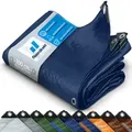 Abdeckplane 80 G/m2 Blau 2 X 3 M