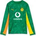 Puma Bvb Gk Jersey Replica Ls Jr With Sponsor - archive green-intense orange, Größe:140