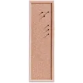 Korktafel für Notizen, Holzrahmen, beige, 20 x 60 cm, ZELLER 