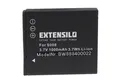 Extensilo passend für Panasonic SDR-S10EG-K, HM-TA1, SDR-S10, SDR-S10E, Kamera-Akku Akku Li-Ion 1000 mAh, Leistungsfähiger Austausch-Akku für Digitalkamera, Spiegelreflexkamera
