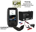 ✅ GARMIN STRIKER Vivid 4cv mit GT20-TM Geber Power Pack S mit Akku & Lader ✅