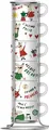 Bialetti Set 6 Tassen Italia mit Metallgestell (TAZZ202)