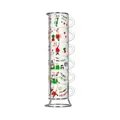 8002617028684 Bialetti Italia - Set of 6 Espresso Cups with Stand Bialetti