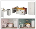 Parisot Jugendzimmer-Set Milky13, (3-tlg)