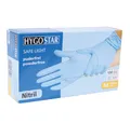 HYGOSTAR Nitril-Handschuhe Safe Light Box 100 Stk Einmalhandschuhe Einweghandschuhe puderfrei, latexfrei, Hygiene-, Küchen-, Untersuchungshandschuhe