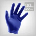 Profi Nitril Einweghandschuhe XL Blau 100 Stk – latexfrei, chemikalienbeständig