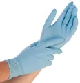 franz mensch Nitril-Handschuh "SAFE LIGHT" HYGONORM XL blau 100 Stück