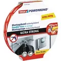 tesa Montageband Powerbond Weiß 19 mm (B) x 5 m (L) 100 kg 5 m