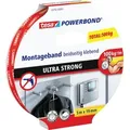 Tesa - Powerbond Ultra Strong - Doppelseitiges, Extra Starkes Montageband Zur Permanenten Befestigung Im Außen- Und Innenbereich - 5 M