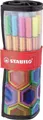 Fineliner - STABILO point 88 - ARTY - 25er Rollerset - mit 25 versch (US IMPORT)
