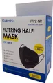 20x FFP2 Mundschutz schwarz. Atemschutzmaske, Feinstaubmaske CE1463