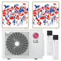 LG Multisplit Klimaanlage Set | ARTCOOL GALLERY | 3,7 kW + 3,7 kW