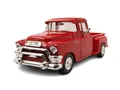 Motormax Modellauto GMC Blue Chip Pick Up 1955 rot, Maßstab 1:24