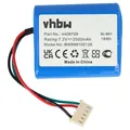 vhbw 1x Akku kompatibel mit iRobot Braava 300, 380, 390, 2000, 380T, 390T, 381 Home Cleaner Heimroboter (2500 mAh, 7,2 V, NiMH)