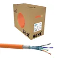 50m CAT 7 LAN  Kabel Verlegekabel S/FTP Kupfer Netzwerk Kabel Gigabit AWG 25