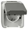 MERTEN MEG2301-8029 Steckdose SCHUKO lichtgrau