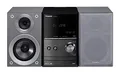 Panasonic SC-PM602EG-S Micro- mit Digital DAB+ (CD, Bluetooth, UKW , HiFi-System mit 40W RMS) silber