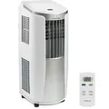 Trotec Klimagerät PAC 2010 E, bis 26m², mobil, Luftentfeuchter Ventilator Timer 7200 BTU/h