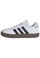 adidas Unisex Kinder VL Court 3.0 Shoes Kids, Cloud White/Core Black/Grey One, 38 EU