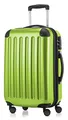 Hauptstadtkoffer Alex - Handgepäck Koffer 55x38x23 cm, 42 L, TSA Schloss, erweiterbarer Hartschalen Trolley aus PC ABS, 3,2 kg, 4 Doppelrollen, Apfelgrün