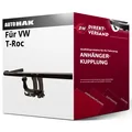 Für VW T-Roc Typ A11 (Auto Hak) Anhängerkupplung horizontal abnehmbar neu