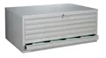 Lüllmann Zeichnungsschrank komplett montiert DIN A 0 Flachablageschrank 6 Schubladen 605x1405x955mm (HxBxT) Grafikschrank Planschrank Architektenschrank Stahl 565310