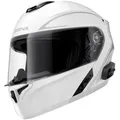 Sena Motorradhelm Sena OutRush R Klapphelm Weiss (ECE 22.06) (1er Set) weiß M