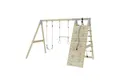 OutdoorToys Klettergerüst Waschbär, aus Holz in Eisblau