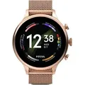 Fossil FTW6082 42 mm roségold am Milanaise Armband gold [Wi-Fi, 6. Generation]