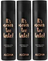 3x Alcina Its Never Too Late Coffein Vital Shampoo 250 ml