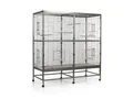 Montana Cages Vogelkäfig Casa 150 Vogelkäfig für kl. Vogelarten wie Sittiche und ähnliche, (BxTxH): ca. 150 x 65 x 161cm, Zink- und Schwermetall-frei, Ungiftig