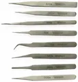 Edelstahl Präzisions-Pinzettenset, 8 teilig
