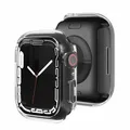Für Apple Watch Serie 9 / 8 / 7 45mm Schock TPU Silikon Hülle Cover Tasche