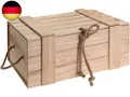 Schatzkiste Holzkiste mit Deckel und Kordel Dekokiste DIY Kiste Basteln