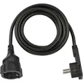 Brennenstuhl - 1168980010 Strom Verlängerungskabel Schwarz 10.00 M H05vv-f 3g 1,5 Mm2